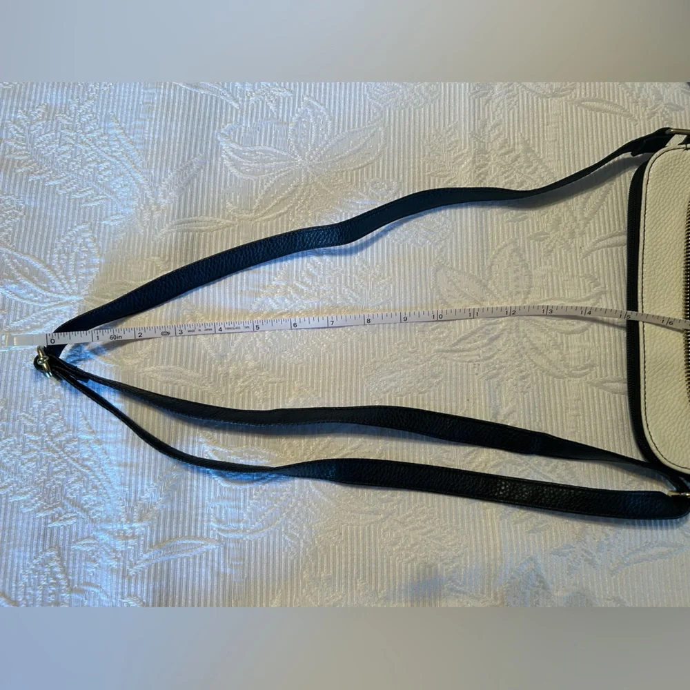 Black and White Crossbody Bag